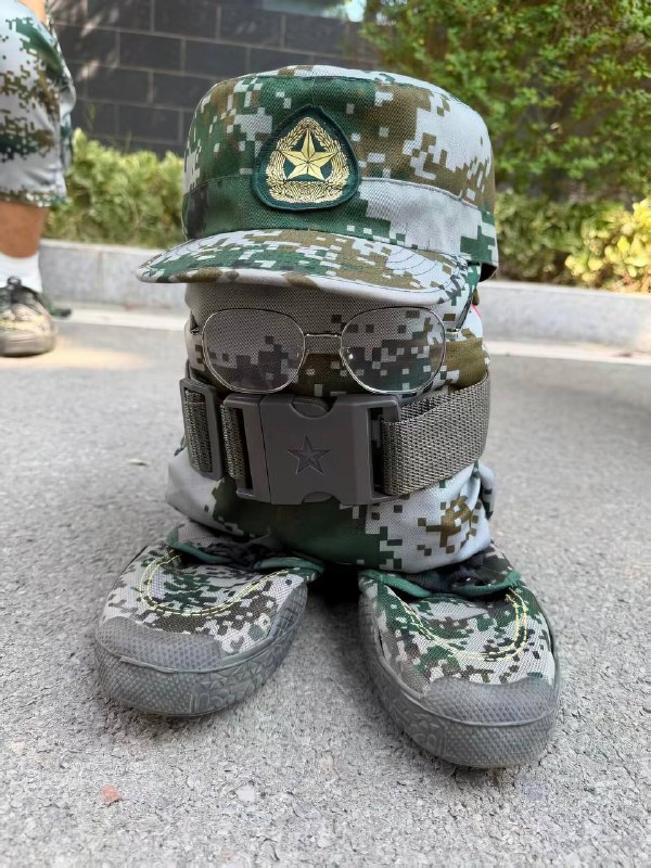 迷你兵王 #军训趣事
