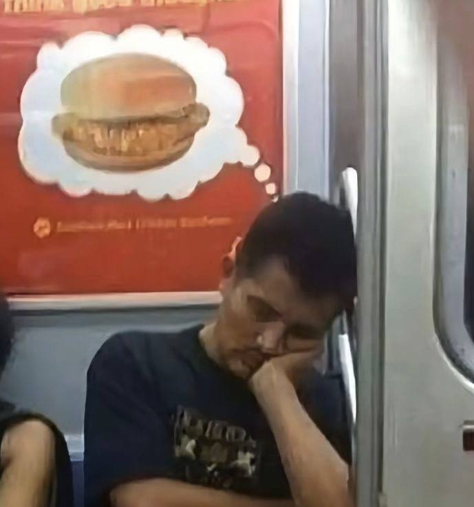 馋了这是 #汉堡