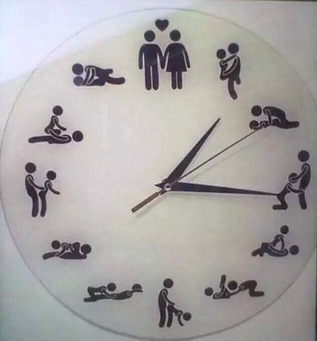 色批的一天 #时钟